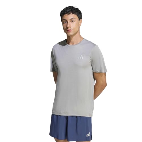 アディダス ランニング ラン エッセンシャルズ Tシャツ メンズ P6147 ミディアムグレーヘザー (KB5961) 2L