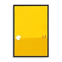 Framed Canvas Wall Art Abstract Colorful Canvas Prints Home Artwork Decoration for Living Room,Bedroom - 16x24 inches