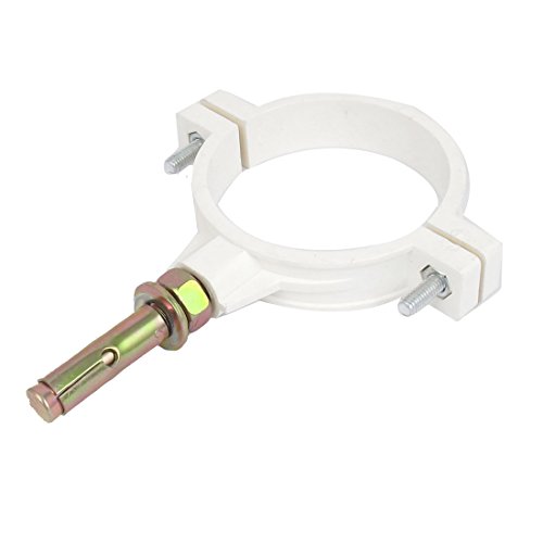 uxcell 75mm Dia Adjustable Screw PVC Pipe Clamp Clip Fixing Fastener Saddle Buy Online in UAE