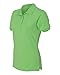 Jerzees Womens 5.6 oz. 50/50 Jersey Polo with SpotShield(437W)-Kiwi-M
