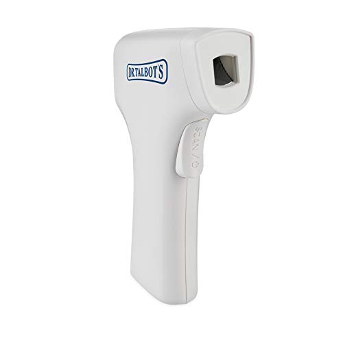 Dr. Talbot's Easy Handle NonContact Infrared Thermometer with Led Screen, Fever Warning