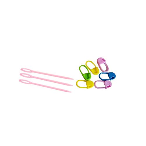 Daily Colorful Soft Handle Aluminum Crochet Hooks Knitting Set Household Tool Popular Easy to Carry and Convenient to Use - Thumbnail 4