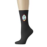 Coat Of Arms Of Guam Unique Cotton Socks Painting