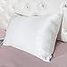 KIP- 100% Natural Mulberry Silk Pillowcase, 30 Momme, 6A Grade, Hypoallergenic, Envelope Closure, Natural Undyed Color. Oeko-TEX Certified. (Standard Size (20