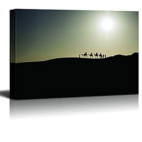 signwin Canvas Wall Art Desert Canvas Prints Home...
