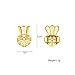 AmzonBasics - Original Magic Earring Lifters, Adjustable Earring Backs (Hypoallergenics) - 1 Pair 18k Gold, 1 Pair Silver, 1 Pair Rose Gold - Ear Lobe Support | Luxury Case