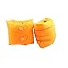 Mofek Inflatable Swim Rollup Arm Bands Floatation Sleeves Swimming Rings Floats Tube Armlets for Adult (Orange)
