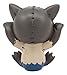 Ebros Furrybones Scary Wolfie The Werewolf Figurine Small 3 Inch Furry Bones Werewolf Or Wolf Skeleton Monster in Hooded Costume Sculpture Collectible