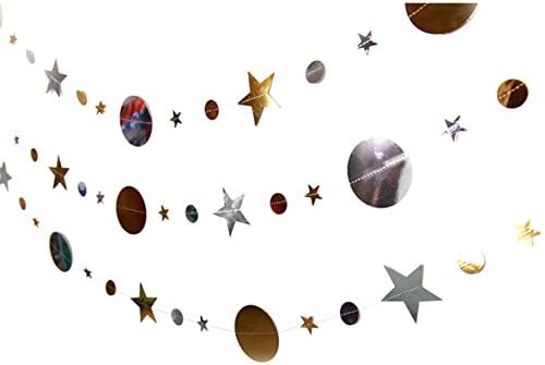 4m Star Round Disc Drawing Wedding Classroom Shop Window Banner