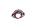 ABS Carbon Fiber Style Plastic Car Start Engine Stop Cover Trim for Alfa Romeo Giulia Stelvio 2017 2018