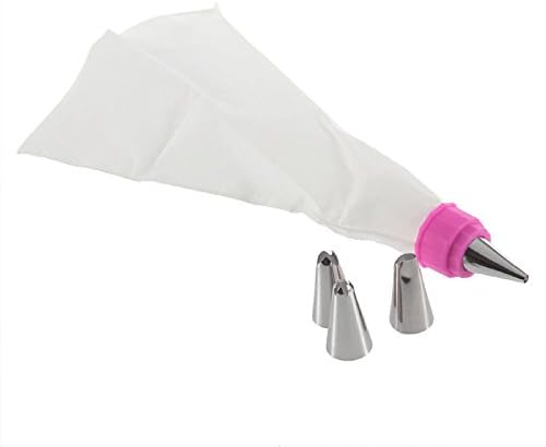 1set Double Colors Piping Bags Icing Pastry Bags Cake decorating kits Cupcake Baking Tools Supplies Equipment Accessories by Harm