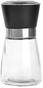 YeaKoo Premium Glass Salt Or Pepper Grinder