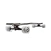 BACKFIRE Drop Through Longboard Black