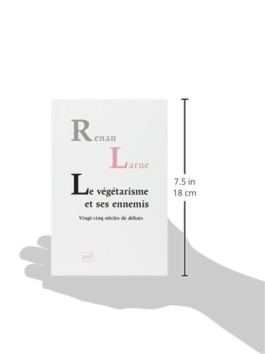 Le Végétarisme Et Ses Ennemis Amazonfr Renan Larue Livres - 