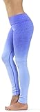 Prolific Health Fitness Power Flex Yoga Pants Leggings - All Colors - XS - XL (Medium, Ombre Blue)