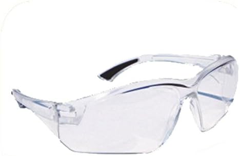 Pack x 5 Arvello Unisex Safety Glasses WrapAround Spectacles Polycarbonate Clear Lens, One Size