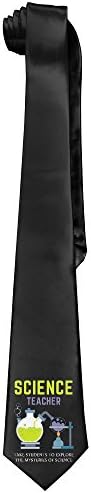 Funny Chemistry Science Teacher Men's Polyester Silk Wide Ties/Necktie/Necktie Skinny Tie Neckwear
