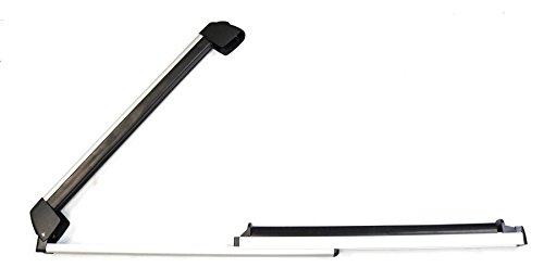 TMB Universal Ski Snowboard Extendable Carrier Rack Pair fits most Vehicles Equipped with Cross Bars