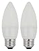 TCP 40W Equivalent, LED Frosted Torpedo Deco Light Bulbs, ENERGY STAR Certified, Dimmable, Soft White (2 Pack)