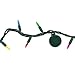 Bright Tunes Indoor/Outdoor 5 Color Multi Colored Incandescent String Lights with Bluetooth Speakers