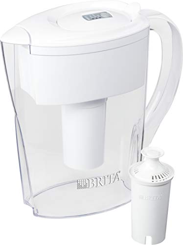 Brita 35250 Space Saver Pitchers, White