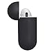 KeyBudz Elevate Switch Series AirPods Case with Carabiner Compatible with Apple AirPods 1 & AirPods 2 [Front LED Not Visible] (Black)
