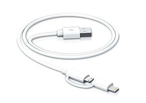Innergie ACC-S90AW BA MagiCable Duo with Apple Lightning Micro USB Charge and Sync Cable