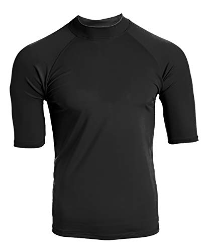 image for Kanu Surf Men's Standard UPF 50+ Short Sleeve Sun Protective Rashguard