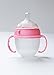 Feeding Bottle Handle Grip for Comotomo Feeding Bottles (Set of 1, Pink)