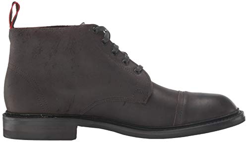 long leather platform boots