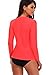 Taylover Women Rash Guard Swimsuit Rashguard Long Sleeve Swimsuit UV Swimwear Top