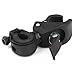 oenbopo Universal Bike Bicycle LED Light Flashlight Torch Lamp Mount Clamp Stand Holder