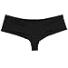 Jaxu Men's Elastic Spandex Thong Boxer Shiny Boxers Briefs Guys Pants Sexy Men Pouch Underwear Black XL
