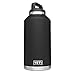 YETI Rambler 64 oz Bottle, Vacuum Insulated, Stainless Steel with TripleHaul Cap, Black