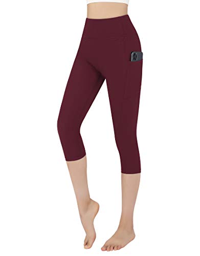 EvenYoga Yoga Pants for Women,High Waist Full Length Leggings with Pockets Tummy Control Workout Running Pants,7\