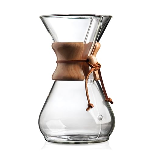 Chemex Pour-Over Glass Coffeemaker - Classic Series