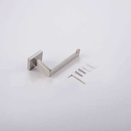 TURS SUS304 Stainless Steel Toilet Paper Holder Wall Mount Paper Towel Holder,Brushed Finish