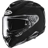 HJC RPHA 72 Matte/Metallic Motorcycle Helmet, Dot Approved (Metal Black, Large)