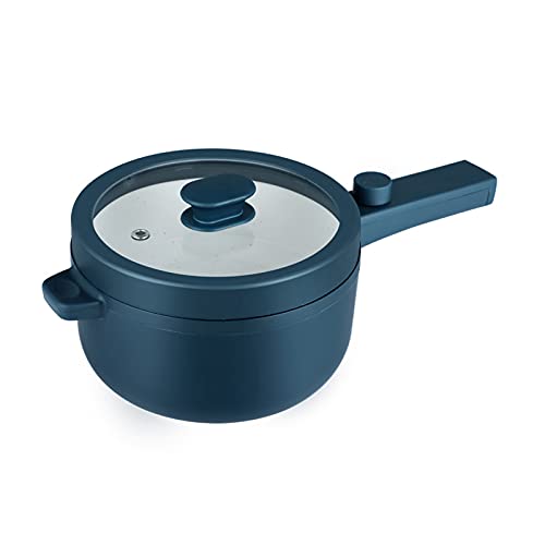 PHULJHADI 8L Electric Hot Pot, Portable Nonstick Frying Pan for Sauté, Multifunction Electric Skillet for Stir Fry, Rapid Noodles Cooker