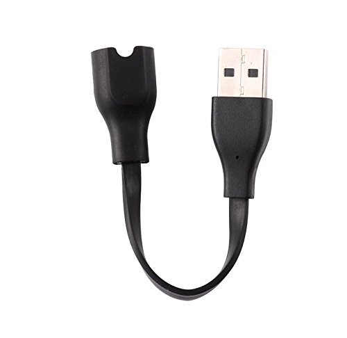 Plus USB Charging Cable for Xiaomi Mi Band 2 / Mi Band HRX USB Charging Cable,(Black) (Not Suitable for Mi Band 1)