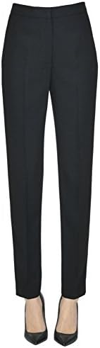 MSGM Women's Mcglpnc04014i Black Acetate Pants
