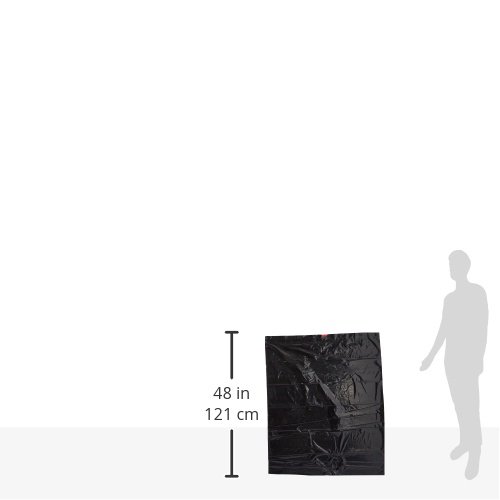 Amazon Brand Solimo Lawn & Leaf Drawstring Trash Bags, 39 Gallon, 40