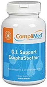 GI Support EsophaSoothe 60 Chewable Tablets - CompliMed by CompliMed