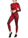 Miraculous Ladybug Womens Seamless Long Sleeve Crop