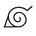 Naruto Konoha Anbu Anime Tokio Vinyl Decal Sticker Ops Symbol for Wall Car Window Laptop Die Cut (5.5" inches (White)