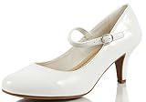 City Classified Comfort Women's Kirk Mary Jane Low Heel Pump