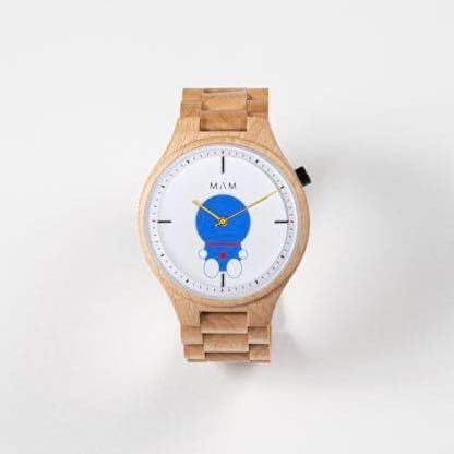 Amazon Co Jp ドラえもん 木製 腕時計 50周年 藤子 F 不二雄ミュージアム 限定 腕時計