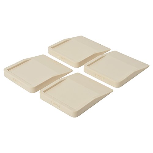 あしあげ隊 ハマダプレス 冷蔵庫キズ凹み防止ゴムマット（4個入／白）hmd-7015W商品画像