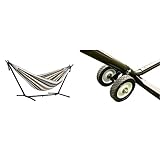 Vivere Double Cotton Hammock with Space Saving