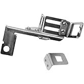 UOIENRT 24283 Throttle Cable Bracket, Throttle Cable Bracket Kickdown Chrome Replacement for Chevy SBC BBC